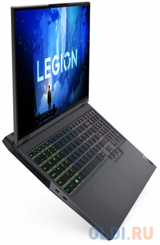 Ноутбук Lenovo Legion 5 Pro 16IAH7H 16" 2560x1600 Intel Core i7-12700H SSD 1024 Gb 16Gb WiFi (802.11 b/g/n/ac/ax) Bluetooth 5.1 NVIDIA GeForce RT фото