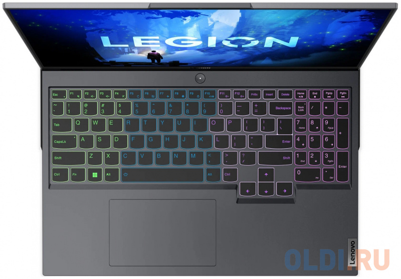 Ноутбук Lenovo Legion 5 Pro 16IAH7H 16" 2560x1600 Intel Core i7-12700H SSD 1024 Gb 16Gb WiFi (802.11 b/g/n/ac/ax) Bluetooth 5.1 NVIDIA GeForce RT фото