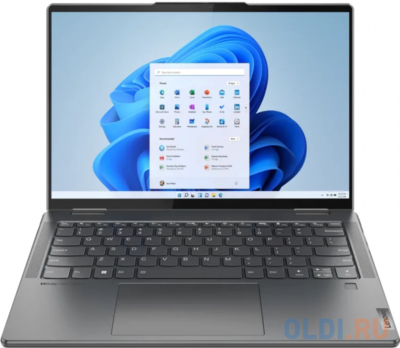 

Ноутбук Lenovo Yoga 7 14IAL7 82QE007QRU 14", Серый