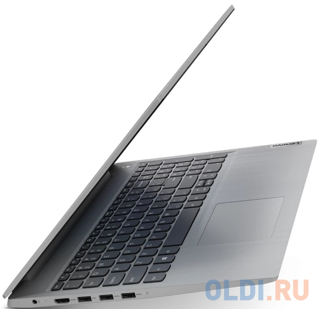 Ноутбук 15.6" IPS FHD Lenovo IdeaPad 3 grey (Cel N4020/8Gb/256Gb SSD/noDVD/VGA int/W11) (81WQ0086RU) - фото 4