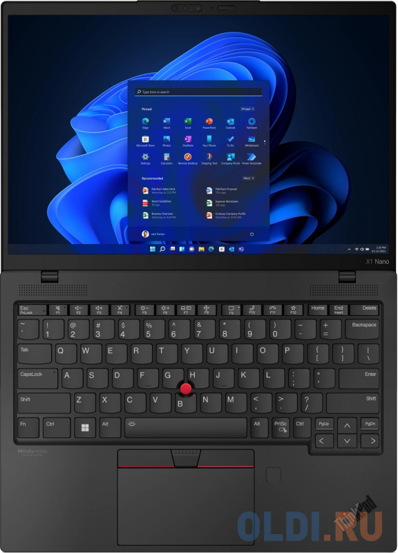 Ноутбук Lenovo ThinkPad X1 Nano Gen 2 21E80012US 13" фото