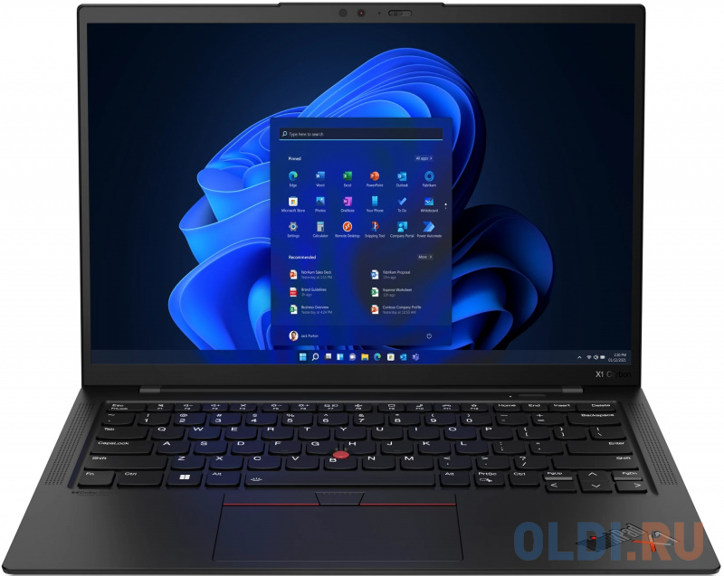 

Ноутбук Lenovo ThinkPad X1 Carbon Gen 10 21CB006BRT 14", Черный