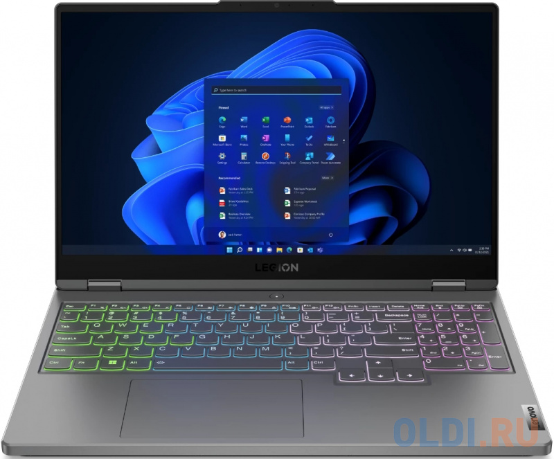 

Ноутбук Lenovo Legion 5 15IAH7H 82RB001BRU 15.6", Серый