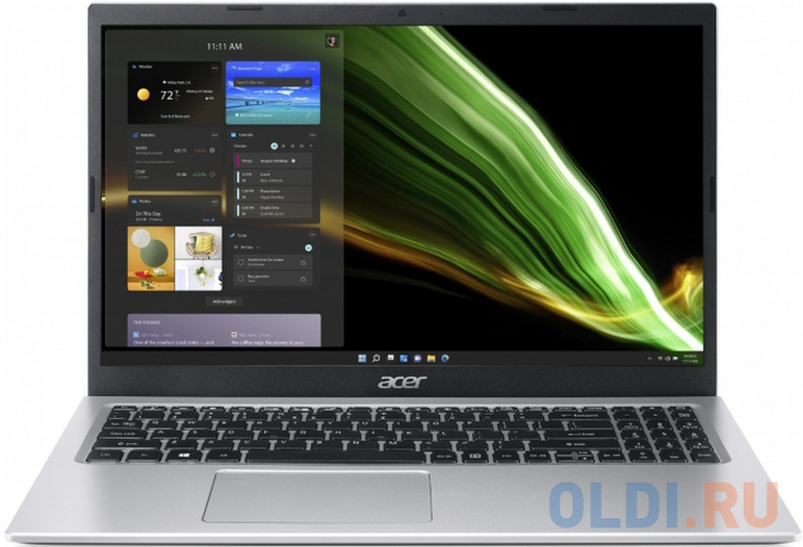 

Ноутбук Acer Aspire 3 A315-58-57GE NX.ADDEX.01F 15.6", Серебристый