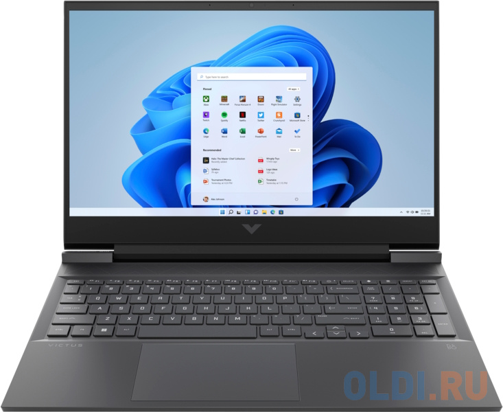 

Ноутбук HP Victus 16-d1002nia 6A3S2EA 16.1", Серебристый