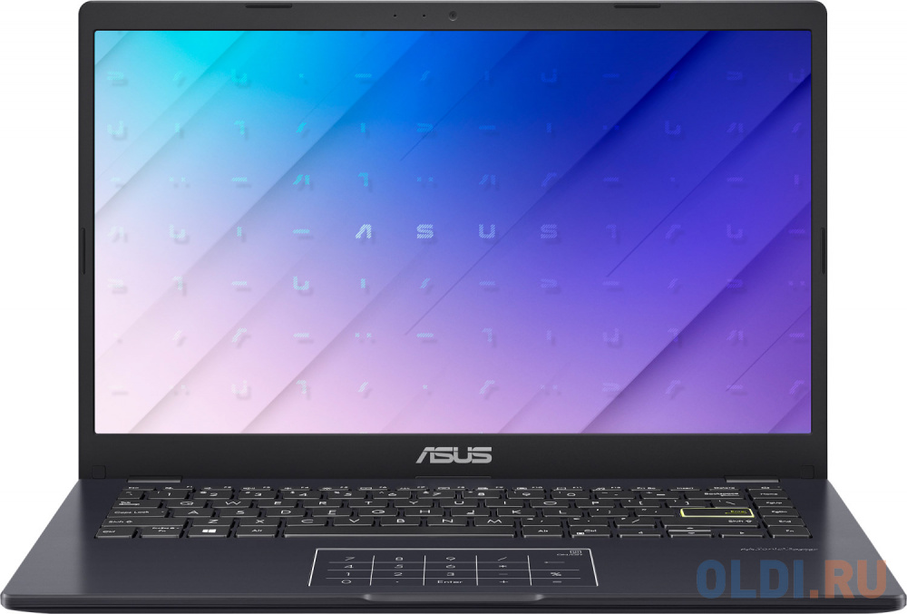 Ноутбук Asus E410MA-OH24 <90NB0Q15-M20820> Pentium N5030/4Gb/128Gb SSD/14.0 FHD AG/Backlit/Win 10s /Star Black