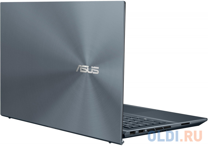 ASUS Zenbook Pro 15 UM535QA-KS241  AMD Ryzen 7 5800H/16Gb/1Tb SSD SSD Nvme/15.6 FHD GLARE TOUCH IPS 400 nit 1920x1080/WiFi5/BT/No OS/1.8Kg/PINE GREY(G фото