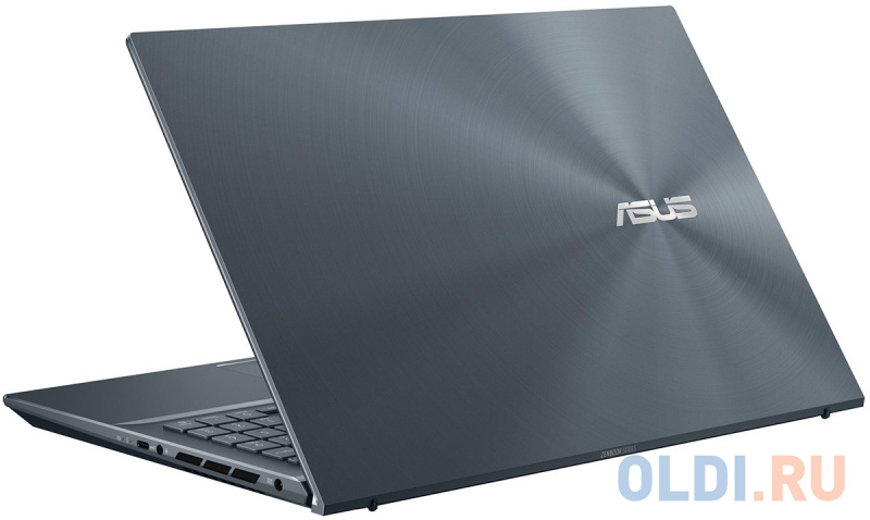 ASUS Zenbook Pro 15 UM535QA-KS241  AMD Ryzen 7 5800H/16Gb/1Tb SSD SSD Nvme/15.6 FHD GLARE TOUCH IPS 400 nit 1920x1080/WiFi5/BT/No OS/1.8Kg/PINE GREY(G фото