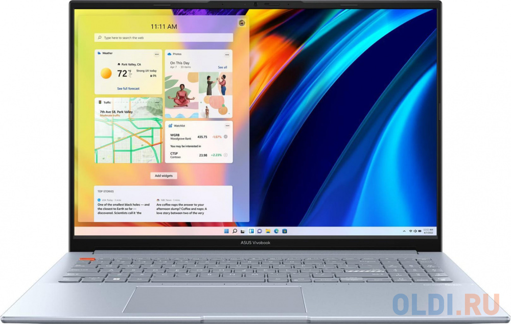 

Ноутбук ASUS Vivobook S 16X M5602QA-KV104W 90NB0XW3-M00450 16", Серебристый