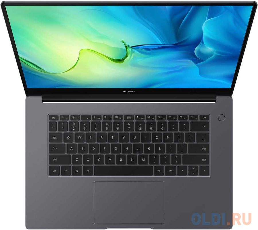 Ноутбук Huawei MateBook D 15 BoD-WDI9 53013SDV 15.6", размер 358 x 17 x 230 мм, цвет серый 1115G4 - фото 2