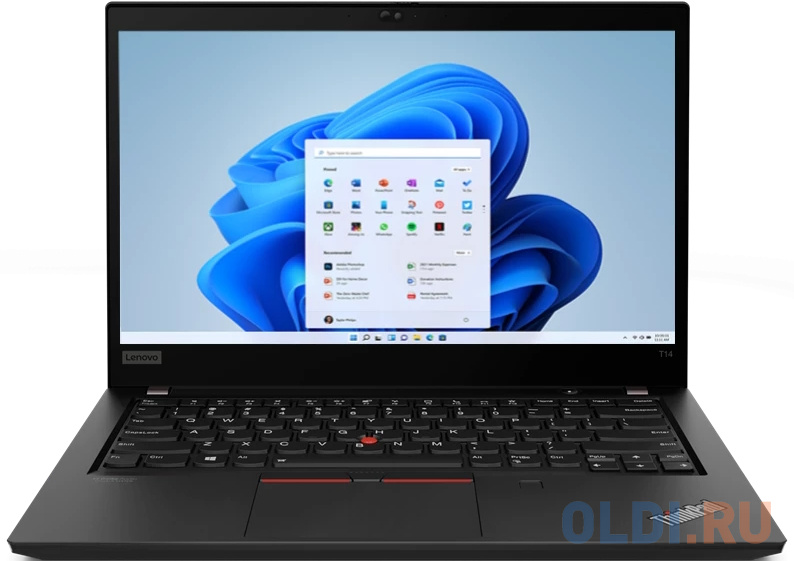 

Ноутбук Lenovo ThinkPad T14 Gen 2 20W000T9US 14", Черный