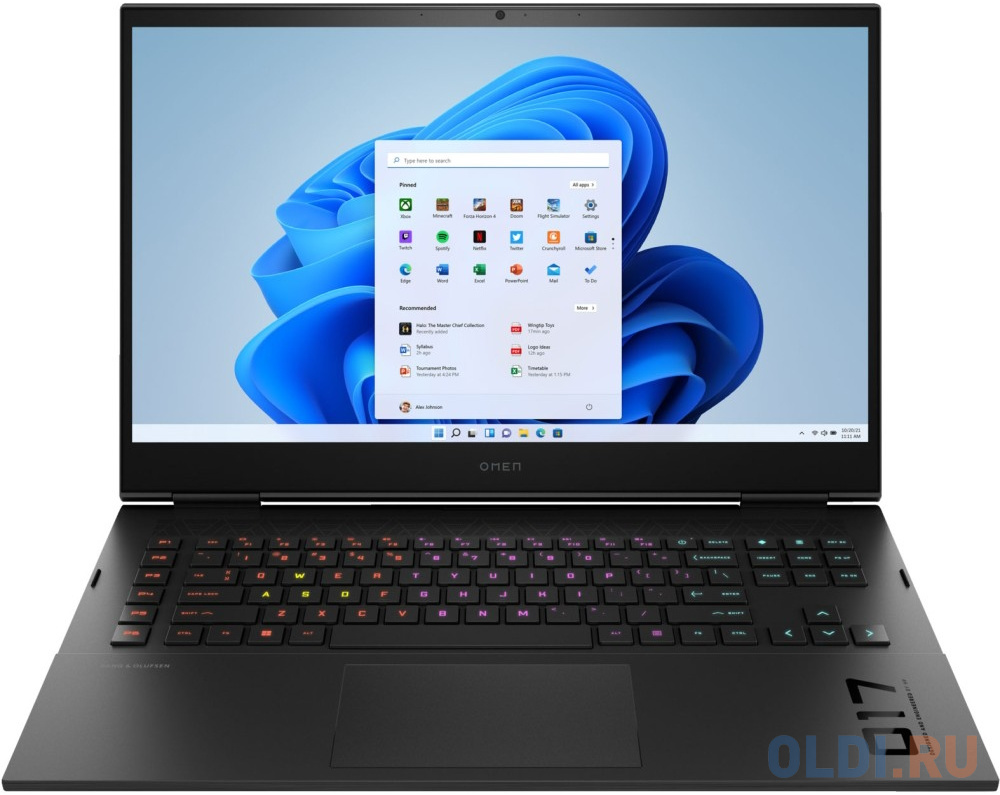 Ноутбук HP Omen 17t-200cm 70W93AV 17.3"