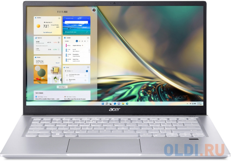 

Ноутбук Acer Swift SFX14-42-R04Y NX.K78ER.005 14", Серебристый