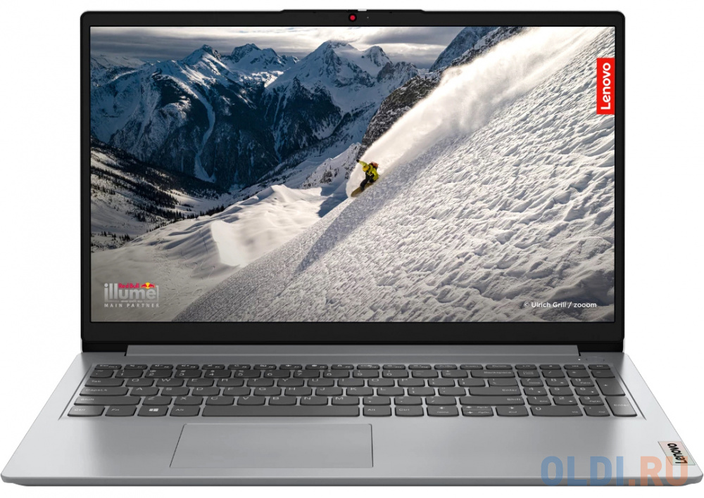 Ноутбук Lenovo IdeaPad 1 15ADA7 82R1003VRK 15.6", размер 360 x 18 x 236 мм, цвет серый 3500U - фото 1