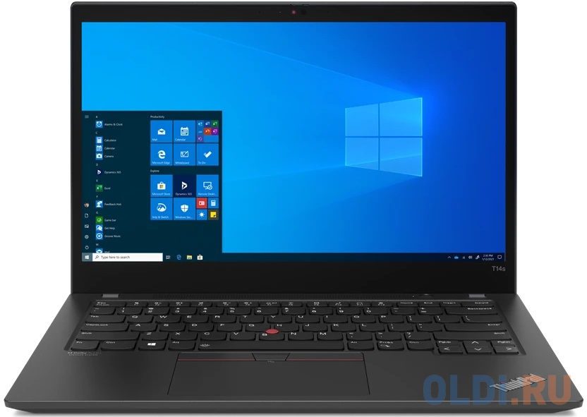 

ThinkPad T14s G2 T 14" FHD (1920x1080) AG 400N, i5-1135G7, 16GB, 256GB SSD M.2, Intel Iris Xe, WiFi 6, BT, TPM2, EEC2, IR Cam, 4cell 57Wh, 65W US