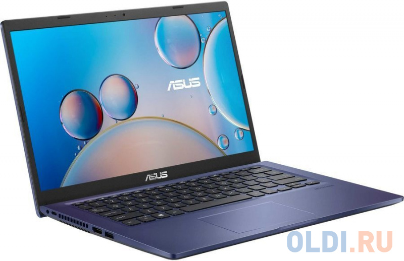 Ноутбук ASUS X415JF Intel i3-1005G1/8Gb/256Gb SSD/14.0" FHD Anti-Glare/NVIDIA GeForce MX130 2Gb GDDR5/WIFI/No OS Peacock Blue фото