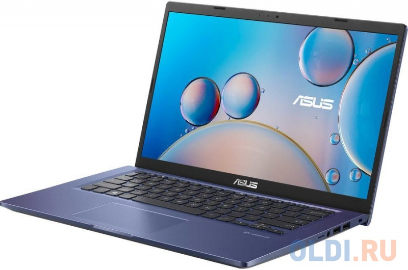 Ноутбук ASUS X415JF Intel i3-1005G1/8Gb/256Gb SSD/14.0" FHD Anti-Glare/NVIDIA GeForce MX130 2Gb GDDR5/WIFI/No OS Peacock Blue фото