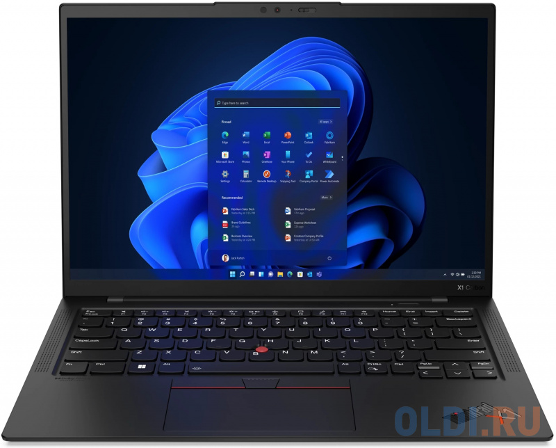 

Ноутбук Lenovo ThinkPad X1 Carbon Gen 10 21CB007ART 14", Черный
