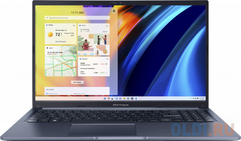 

Ноутбук ASUS VivoBook X1502ZA-BQ1274 90NB0VX1-M01X50 15.6", Синий