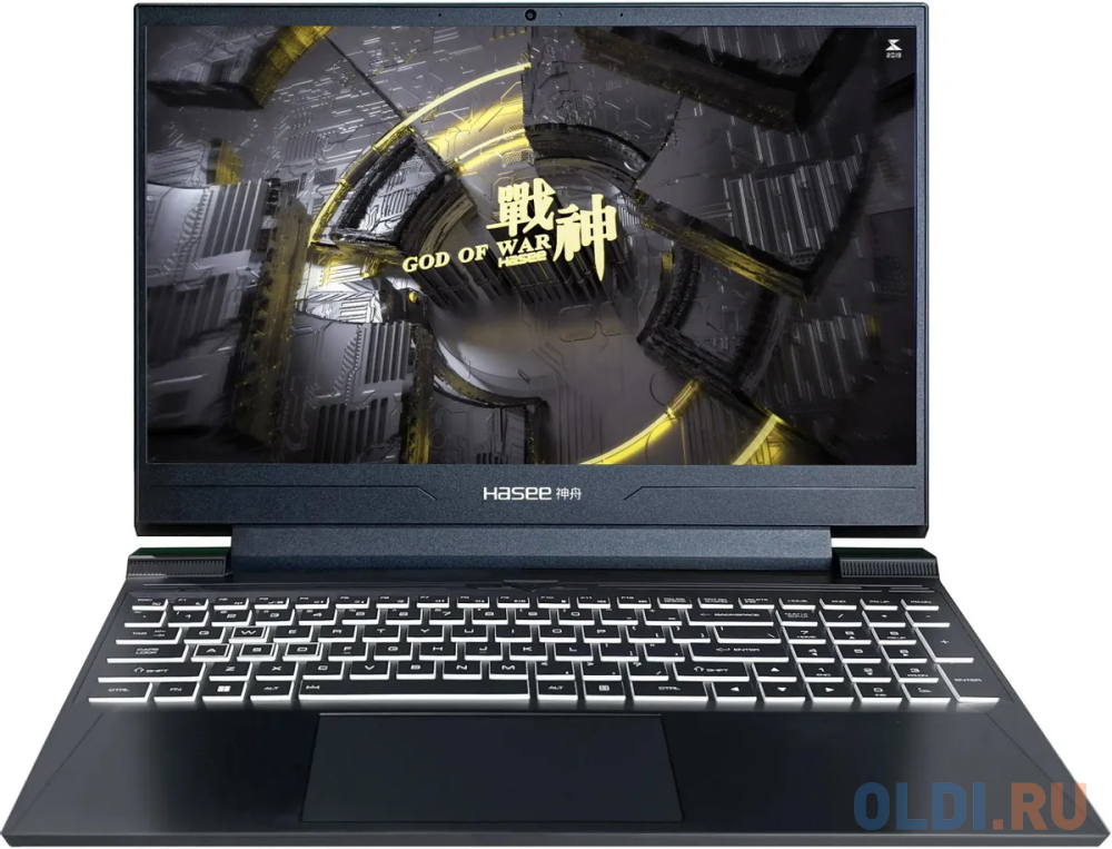 Ноутбук HASEE S8 C62654FH S8 D62654FH 15.6", размер 35.9 x 25.8 x 2.7 см, цвет черный