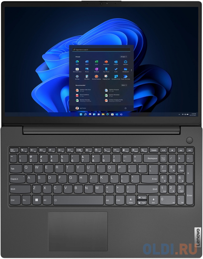 Ноутбук Lenovo V15 G3 IAP 82TT00A0RU 15.6", размер 359 x 20 x 236 мм, цвет черный 1215U - фото 9
