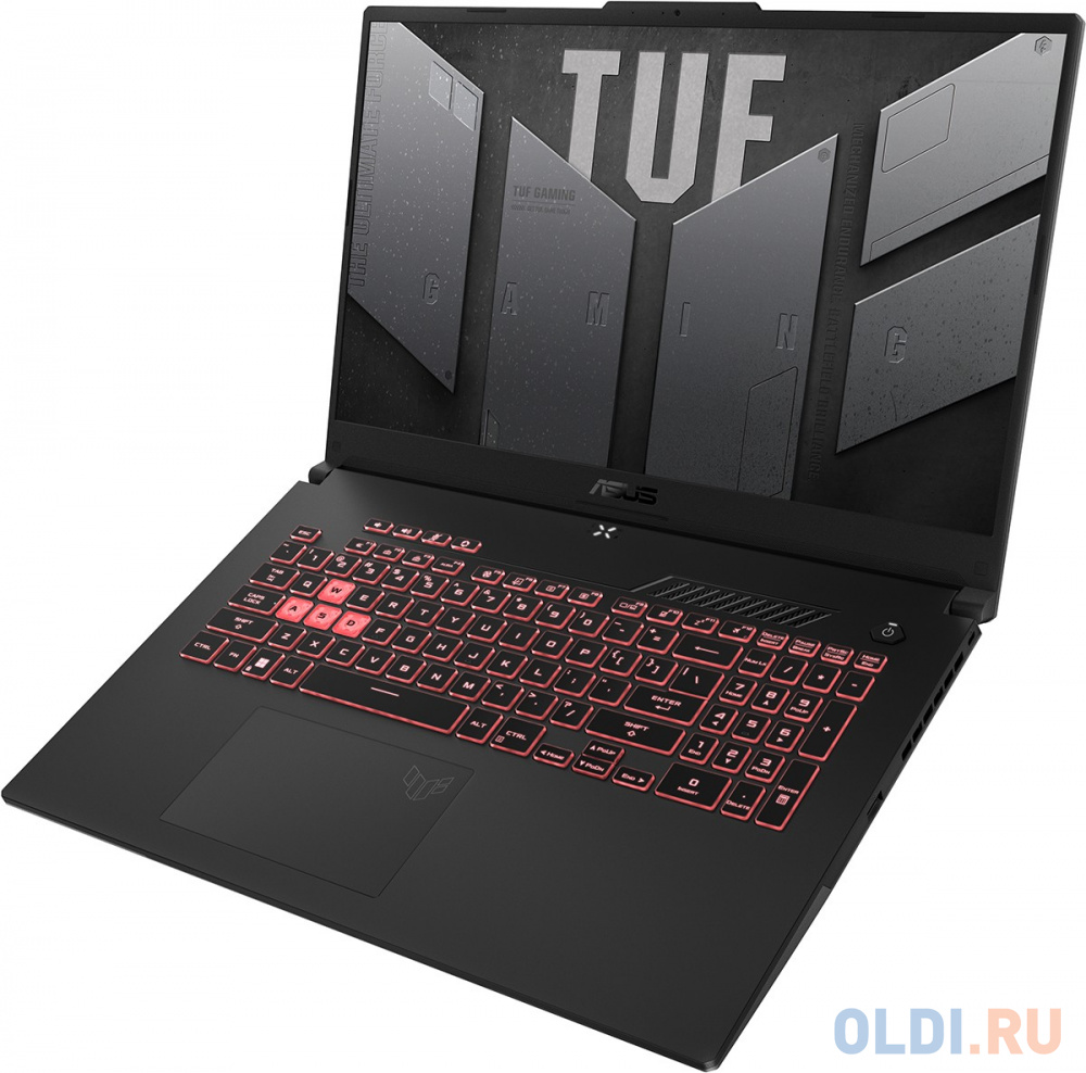 Ноутбук ASUS TUF Gaming F17 2023 FX707ZV4-HX018 90NR0FB5-M00290 17.3", размер 39.4 x 26.4 x 2.5 см, цвет серый 12700H - фото 5
