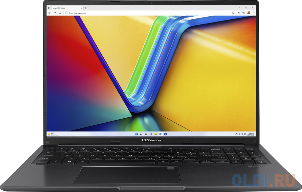 Ноутбук ASUS VivoBook 16 X1605ZA-MB573W 90NB0ZA3-M00VH0 16", размер 358.7х249.5х19.9 мм, цвет черный 1215U - фото 1