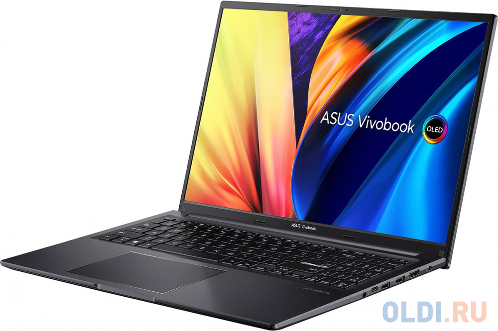 Ноутбук ASUS VivoBook 16 M1605YA-MB002 90NB10R1-M00AM0 16", размер 35.9 x 25 x 2 см, цвет черный 7530U - фото 3