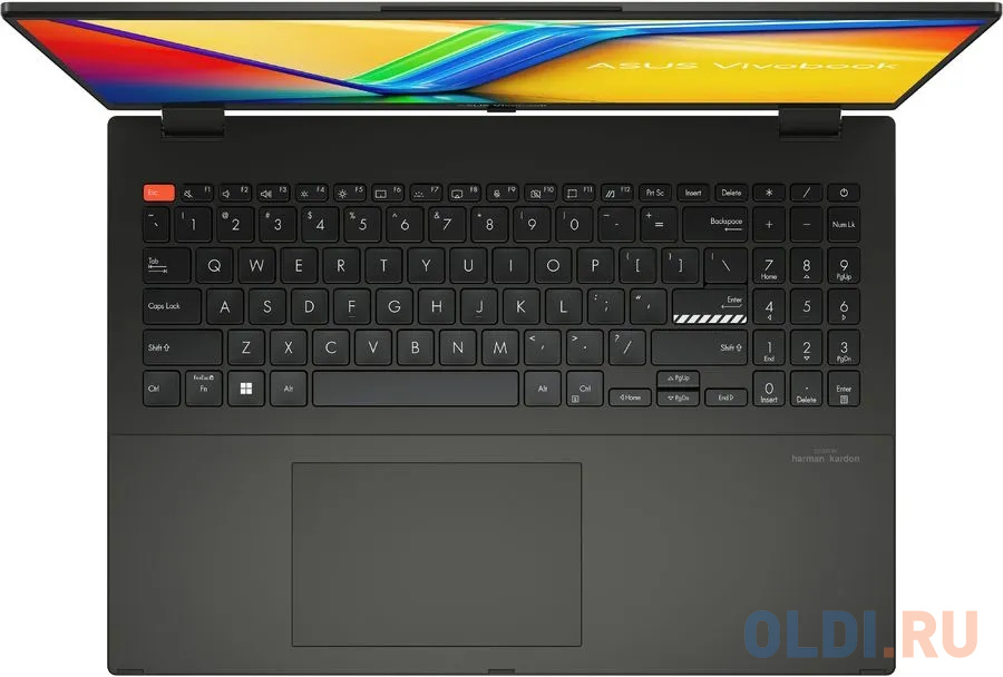 Ноутбук Asus VivoBook 16 TP3604VA-MC132 Core i3 1315U 8Gb SSD512Gb Intel UHD Graphics 16" IPS Touch WUXGA (1920x1200) noOS black WiFi BT Cam (90N 90NB1051-M004S0 - фото 5