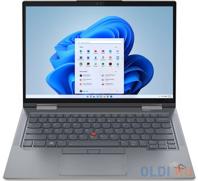 

Ноутбук Lenovo ThinkPad X1 Yoga Gen 7 21CD004TRT 14", Серый