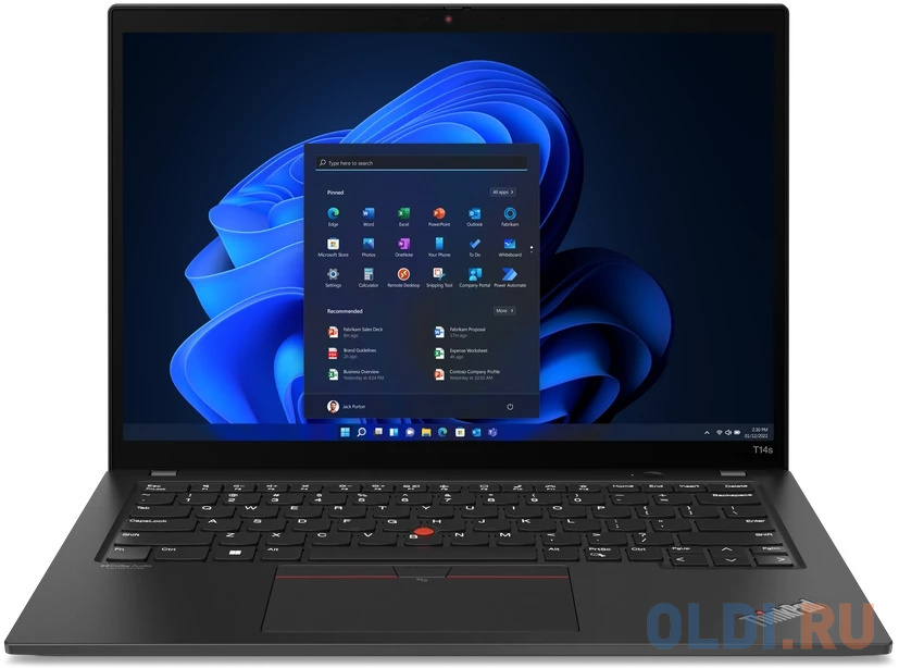 Ноутбук Lenovo ThinkPad T14s Gen 3 21BR001ERT 14