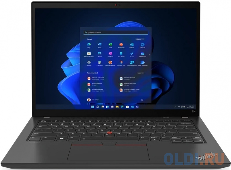 

Ноутбук Lenovo ThinkPad T14 Gen 3 21AHA001CD 14", Черный