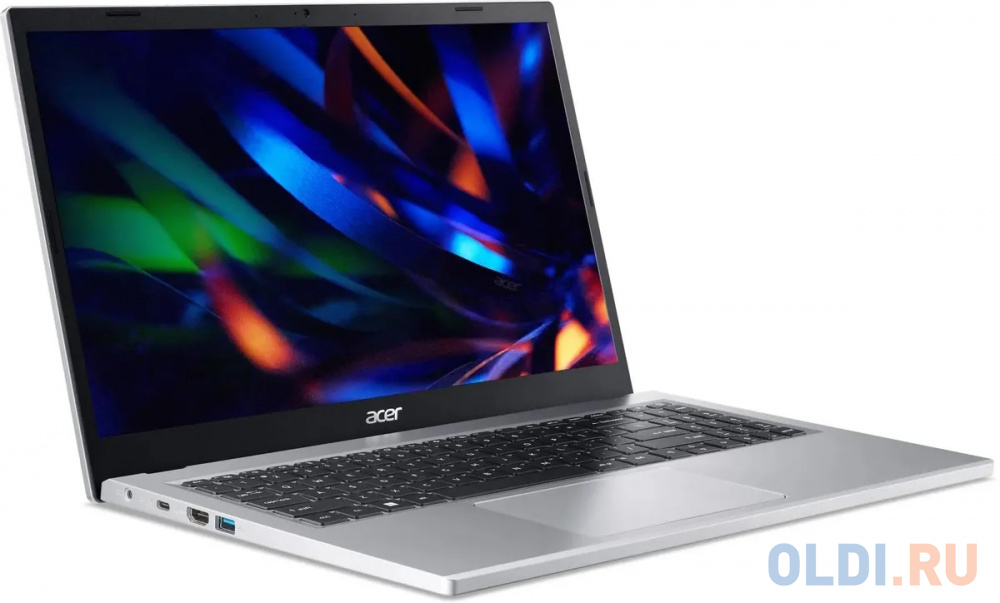 Ноутбук Acer Extensa EX215-33 NX.EH6CD.003 15.6", размер 363 x 19 x 238 мм, цвет серебристый - фото 2