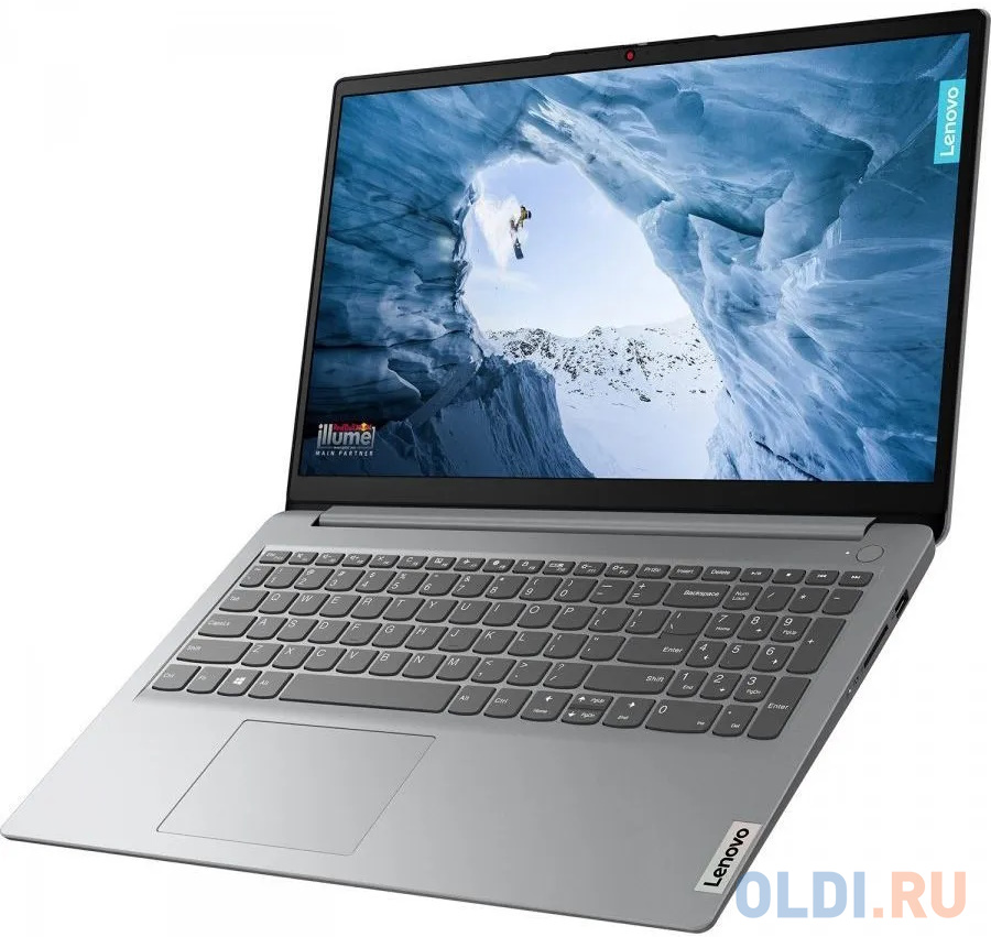 Ноутбук Lenovo IdeaPad 1 15IGL7 82V700CURK 15.6", размер 360 x 18 x 236 мм, цвет серый N4020 - фото 2