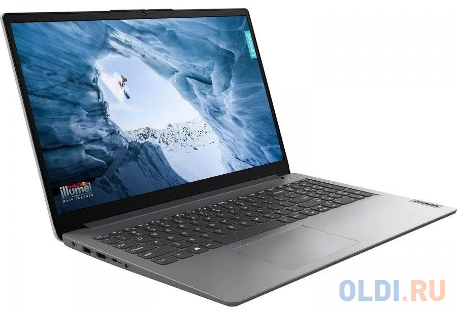 Ноутбук Lenovo IdeaPad 1 15IGL7 82V700CURK 15.6", размер 360 x 18 x 236 мм, цвет серый N4020 - фото 3