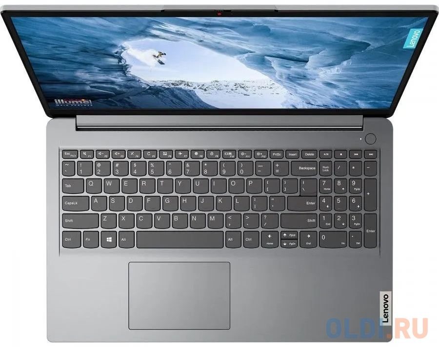 Ноутбук Lenovo IdeaPad 1 15IGL7 82V700CURK 15.6", размер 360 x 18 x 236 мм, цвет серый N4020 - фото 4