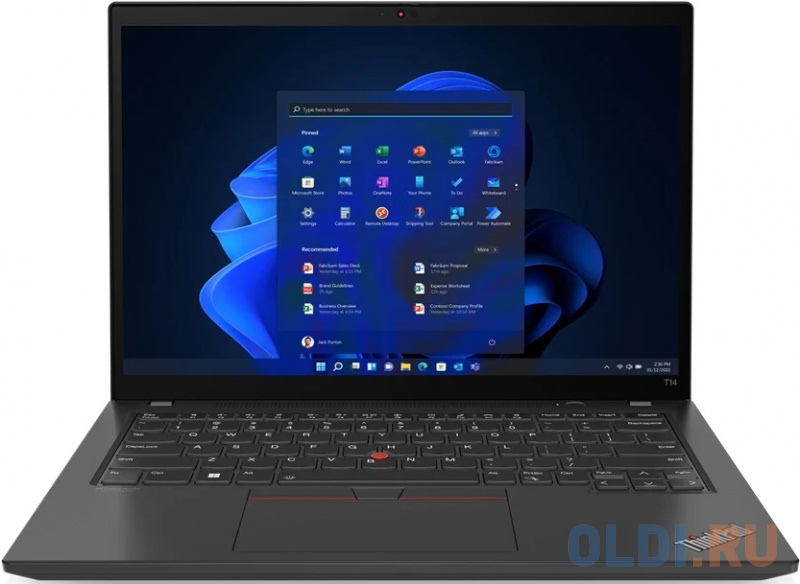 

Ноутбук Lenovo ThinkPad T14 Gen 3 21AH00BSUS 14", Черный