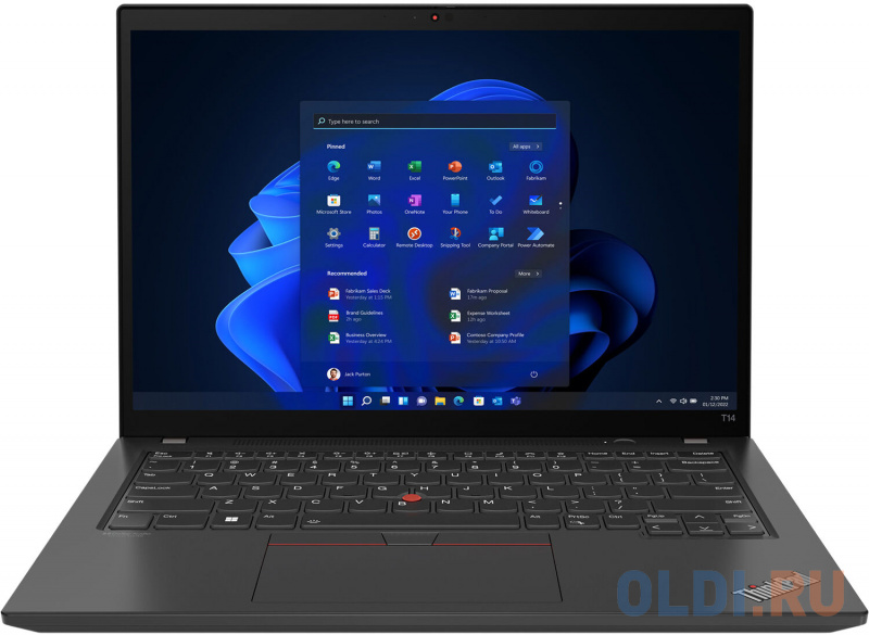 

Ноутбук Lenovo ThinkPad T14 Gen 3 21CF002TRT 14", Черный