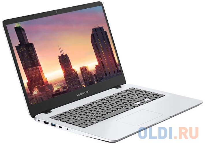 Ноутбук Maibenben M513 Core i3 1115G4 8Gb SSD256Gb Intel UHD Graphics 15.6" IPS FHD (1920x1080) Linux silver WiFi BT Cam 4440mAh (M5131SA0LSRE0) - фото 3