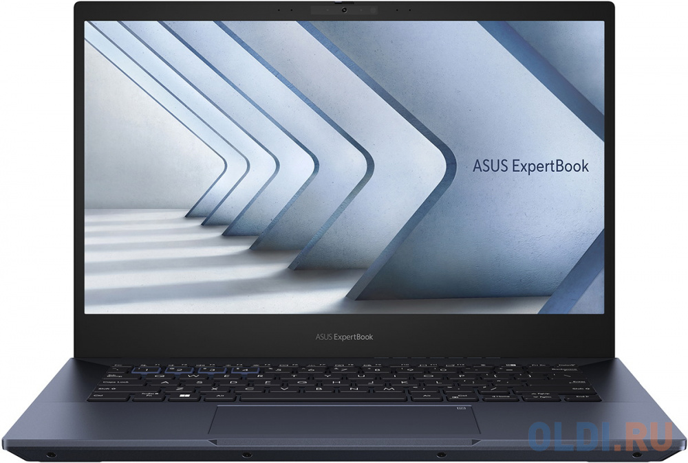 Ноутбук ASUS ExpertBook B5402CVA-KI0318 14”/FHD/WV/400N/60Hz/i5-1340P/16Gb/SSD512GB/Intel Iris Xe/FingerPrint/Backlit/DOS/Star Black (90NX06P1-M00AZ0)