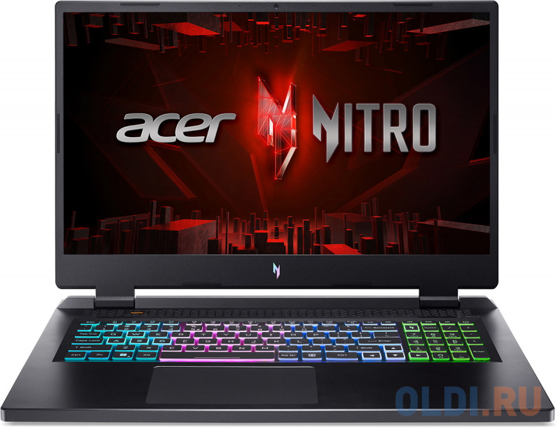 

Ноутбук Acer Nitro 17 AN17-41-R2CT NH.QKNCD.002 17.3", Черный