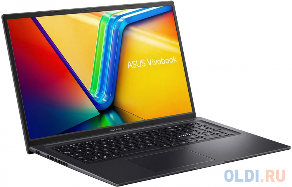Ноутбук ASUS VivoBook 17X K3704VA-AU100W 90NB1091-M00400 17.3", размер 399.3 х 254.3 х 19.8 мм, цвет черный 13500H - фото 2