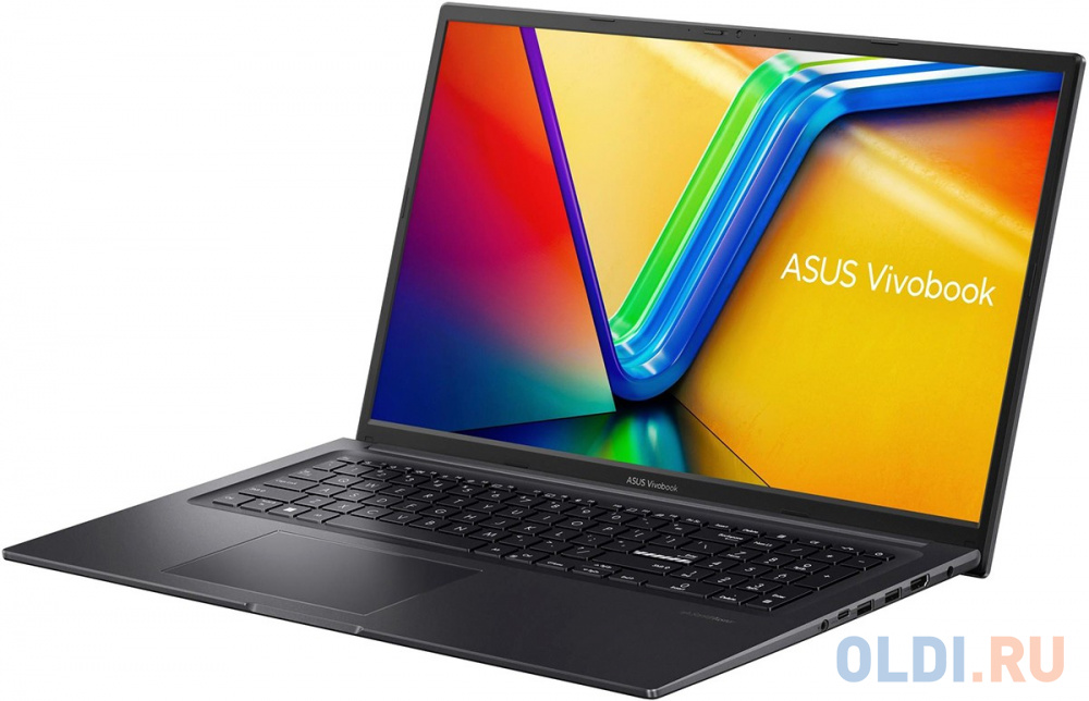 Ноутбук ASUS VivoBook 17X K3704VA-AU100W 90NB1091-M00400 17.3", размер 399.3 х 254.3 х 19.8 мм, цвет черный 13500H - фото 3