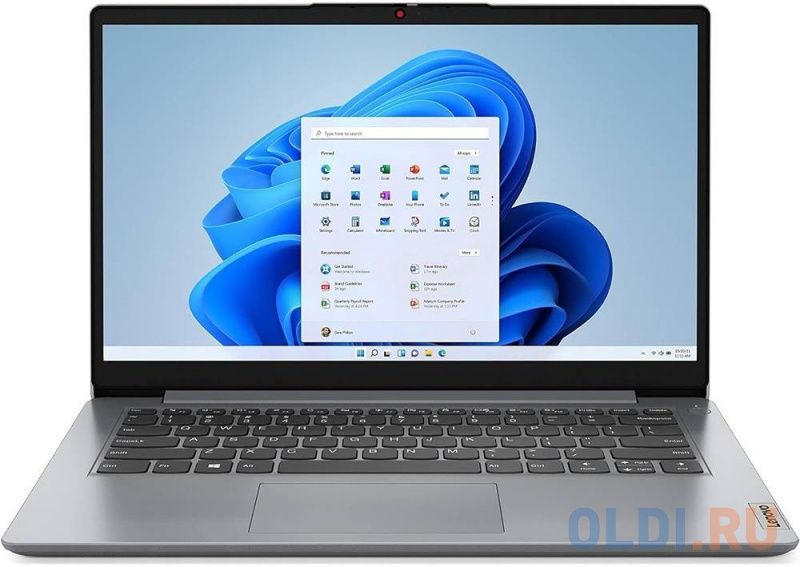 

Ноутбук Lenovo IdeaPad 1 14IAU7 82QC0066PS 14", Серый