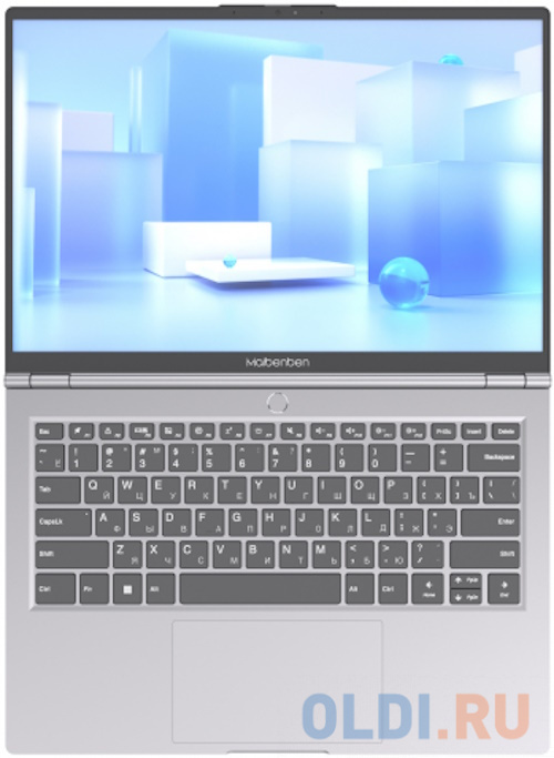 Ноутбук Maibenben P429 P4292SF0LGRE0 14", размер 31.2 x 22.1 x 1.7 см, цвет серый 12450H - фото 2