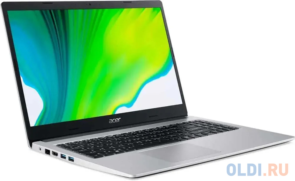 Ноутбук Acer Aspire 3 A315-23 Pentium Silver N5030 4Gb SSD256Gb Intel UHD Graphics 15.6" IPS FHD (1920x1080) noOS silver WiFi BT Cam (NX.HUTEX.03 NX.HUTEX.039 - фото 2