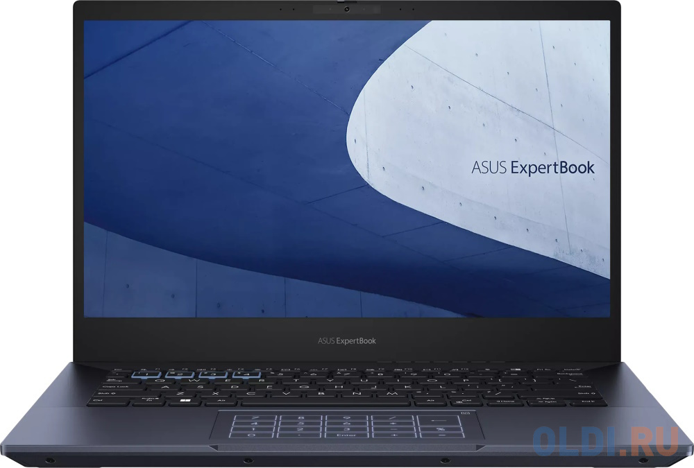 Ноутбук ASUS ExpertBook B5 B5402CBA-KI0190 Intel Core i7-1260P/16Gb/SSD512Gb/14"/FHD/IPS/noOS/Black (90NX05M1-M00770)