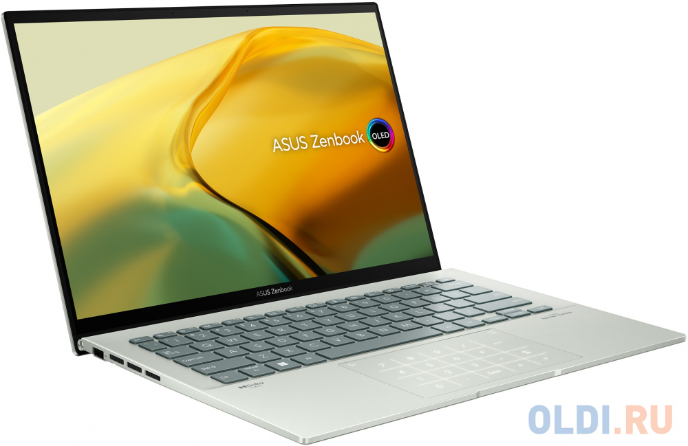 Ноутбук ASUS Zenbook 14 UX3402VA-KM066W Intel Core i5-1340P/16GB/SSD512GB/14"/2.8K (2880x1800)/OLED)/Win11/90Hz/silver (90NB10G6-M00CJ0) ноутбук lenovo ideapad slim 3 16iru8 core i5 1335u 8gb ssd512gb 16