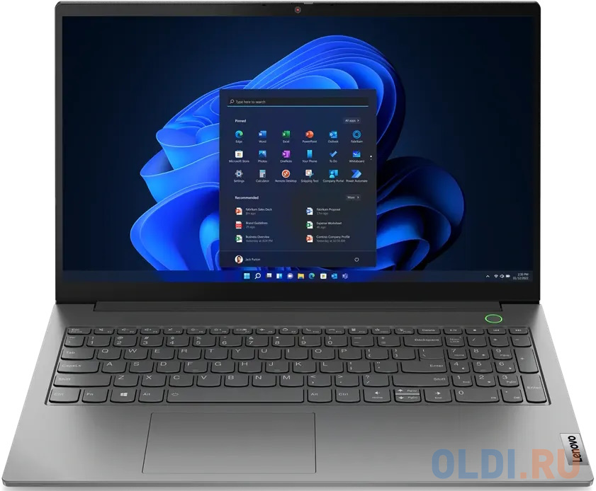 Ноутбук Lenovo ThinkBook 15 G4 IAP Core i3-1215U/8GB/SSD256GB/15.6"/MX550 2GB/IPS/FHD/NoOS/Mineral Grey (21DJ00KQRU)