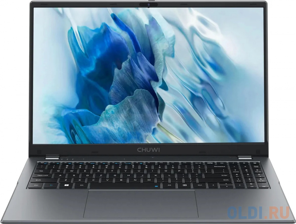 Ноутбук CHUWI GemiBook plus 15.6", IPS, Intel N100 0.8ГГц, 4-ядерный, 8ГБ LPDDR5, 256ГБ SSD, Intel UHD Graphics , Windows 11 Home, серый [17462 - 1746273